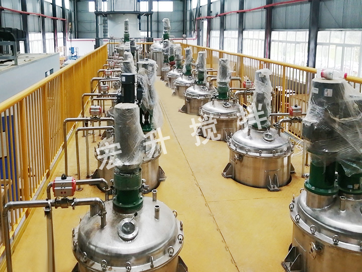 石墨烯行業反應釜攪拌機